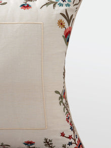Cushion Cover - Inaaya Ivory Embroidered