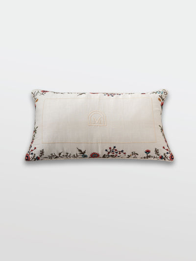 Inaaya Ivory Embroidered Cushion