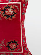 Cushion Cover - Daneen Red Embroidered