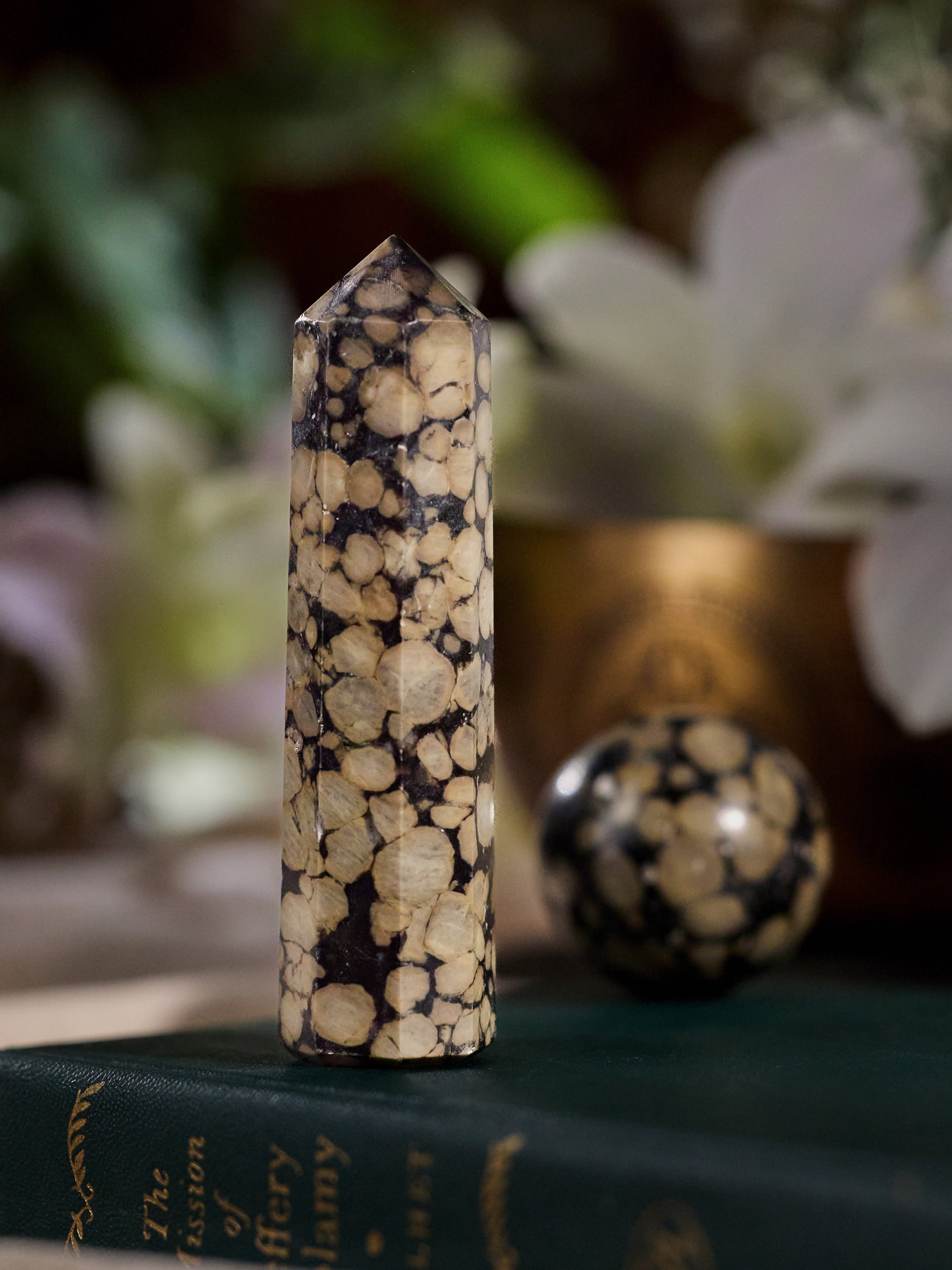 Semi-precious Gemstone - Scapolite Tower