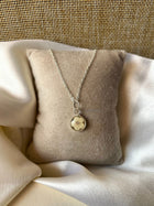 Ivory petal locket