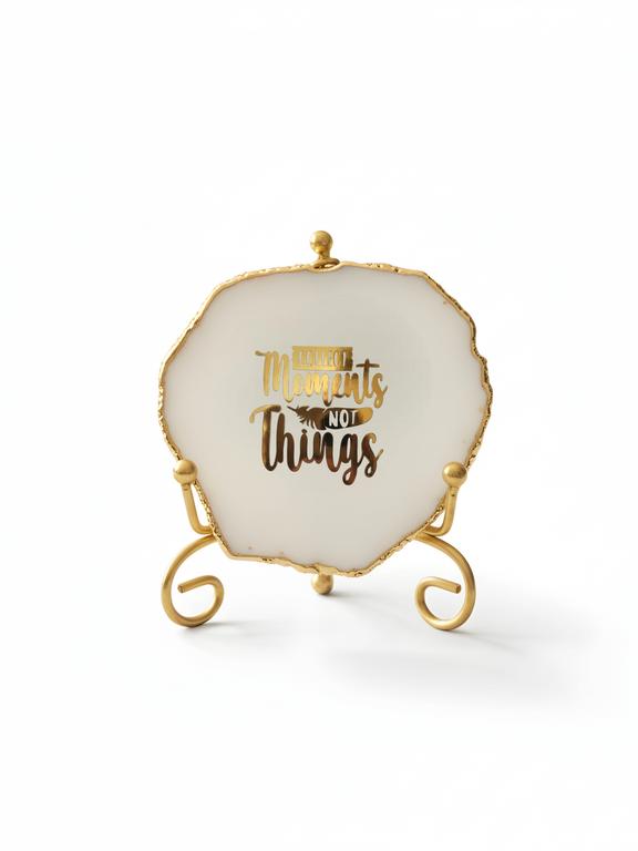 Natural Agate Stone Showpiece | Collect Moments