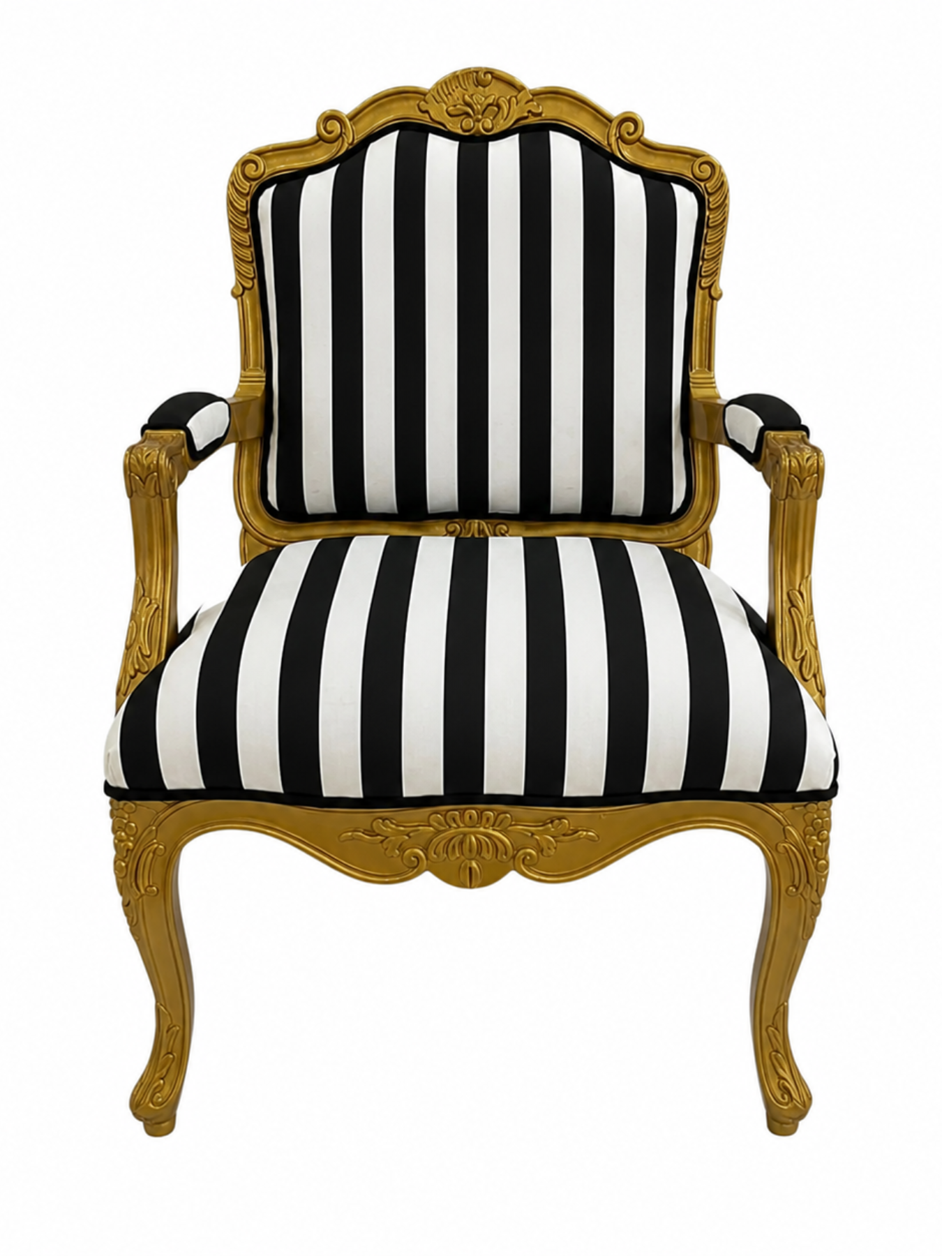 Fernlily Maharaja Chair - Black & White