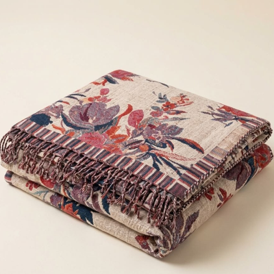 The Autumn Garden Throw