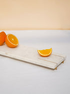Marble Tray With Gold Base