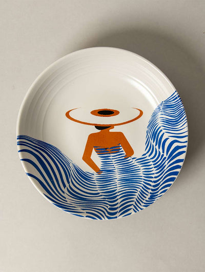 Multipurpose Ceramic Bowl - Girl in Hat