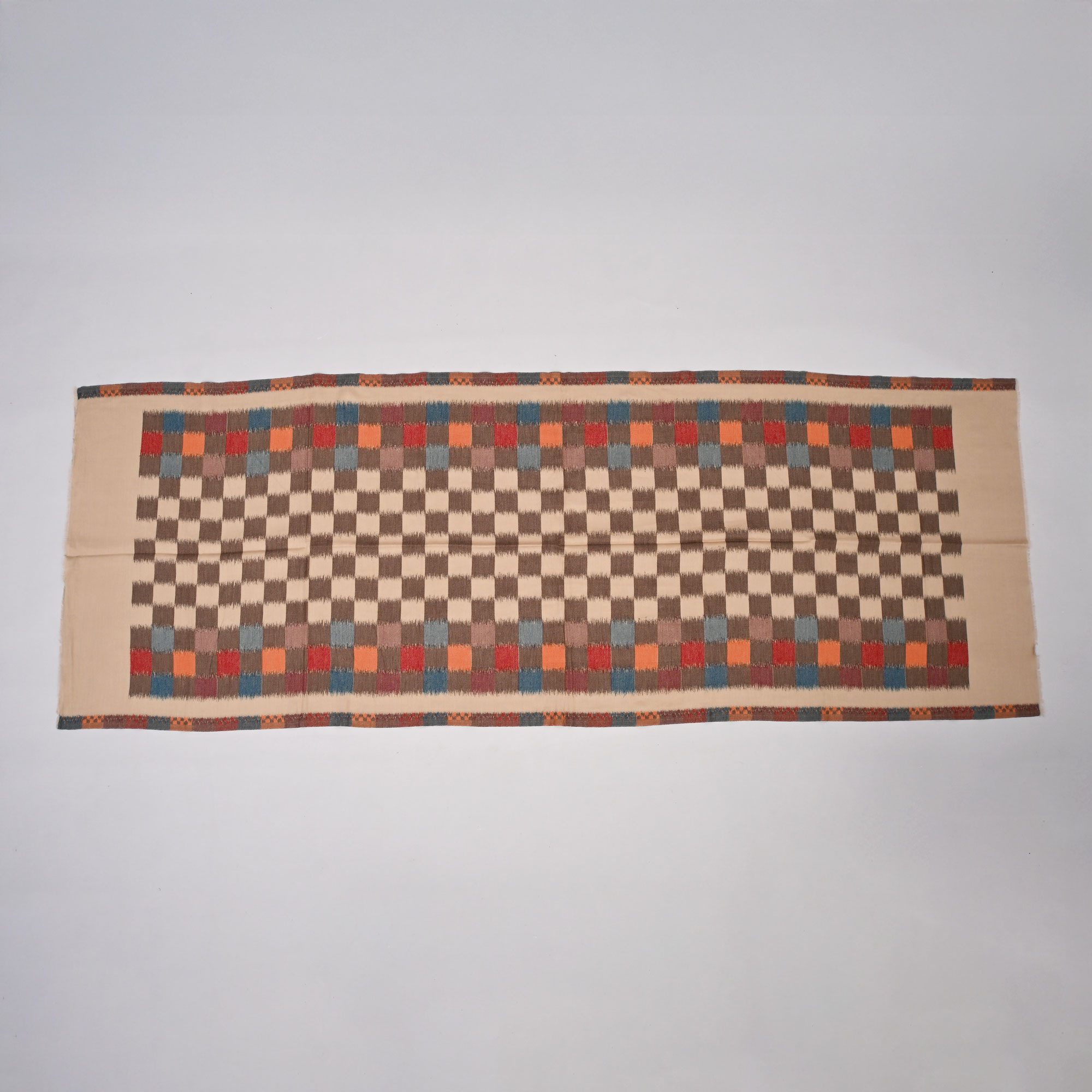 Ikkat Fine Wool Stole