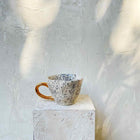 Splatter Gold Handle Cup
