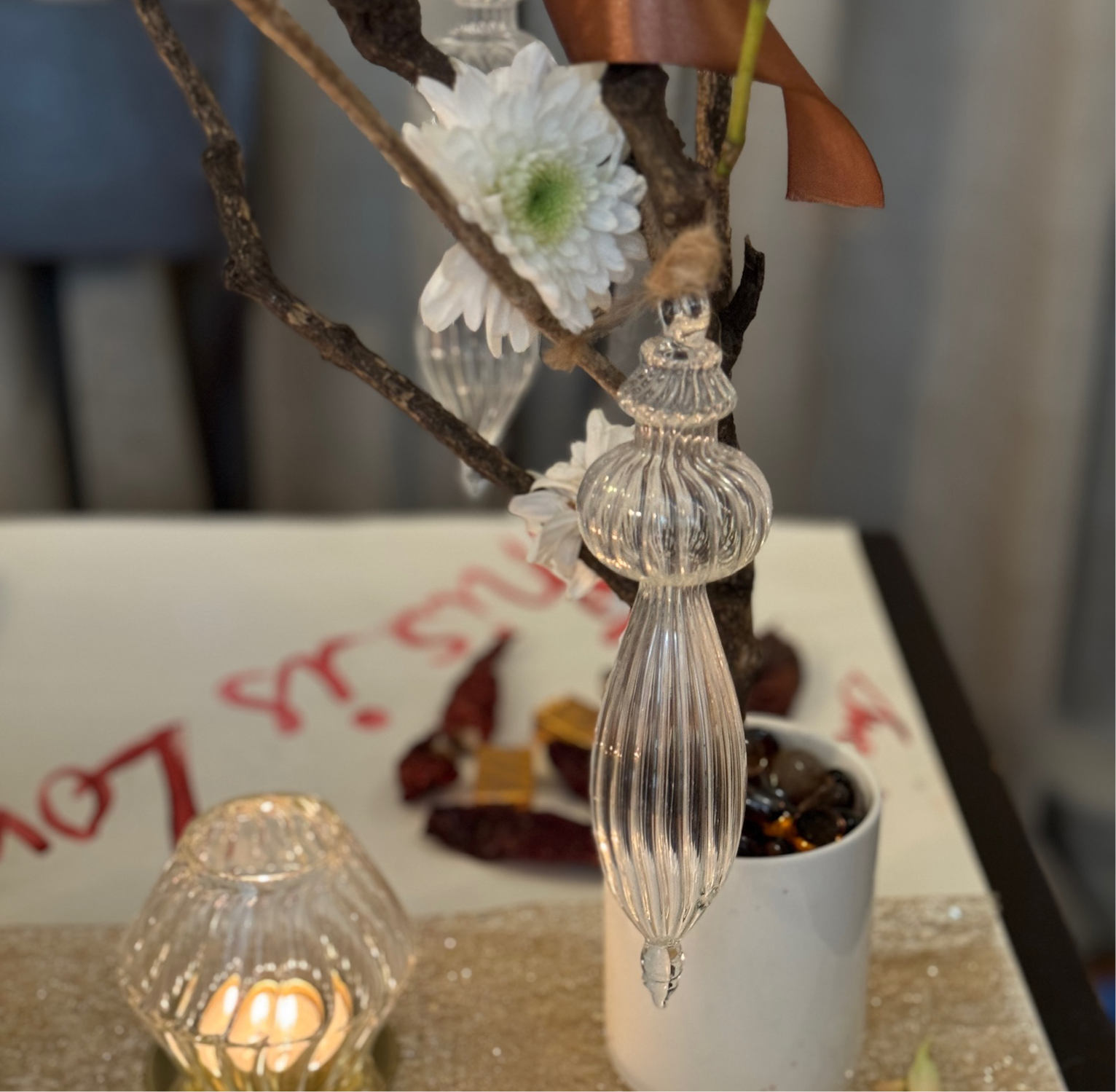 Glass Ornament (6 pc)