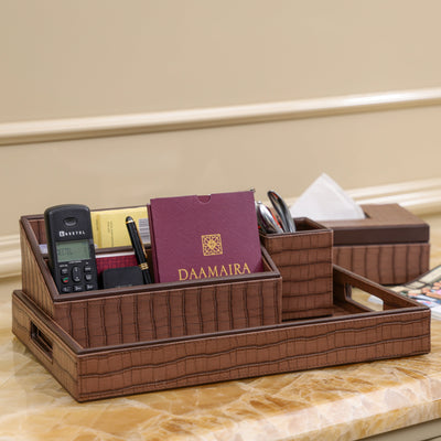 Daamaira Luxe Desk Organizer - set of 5