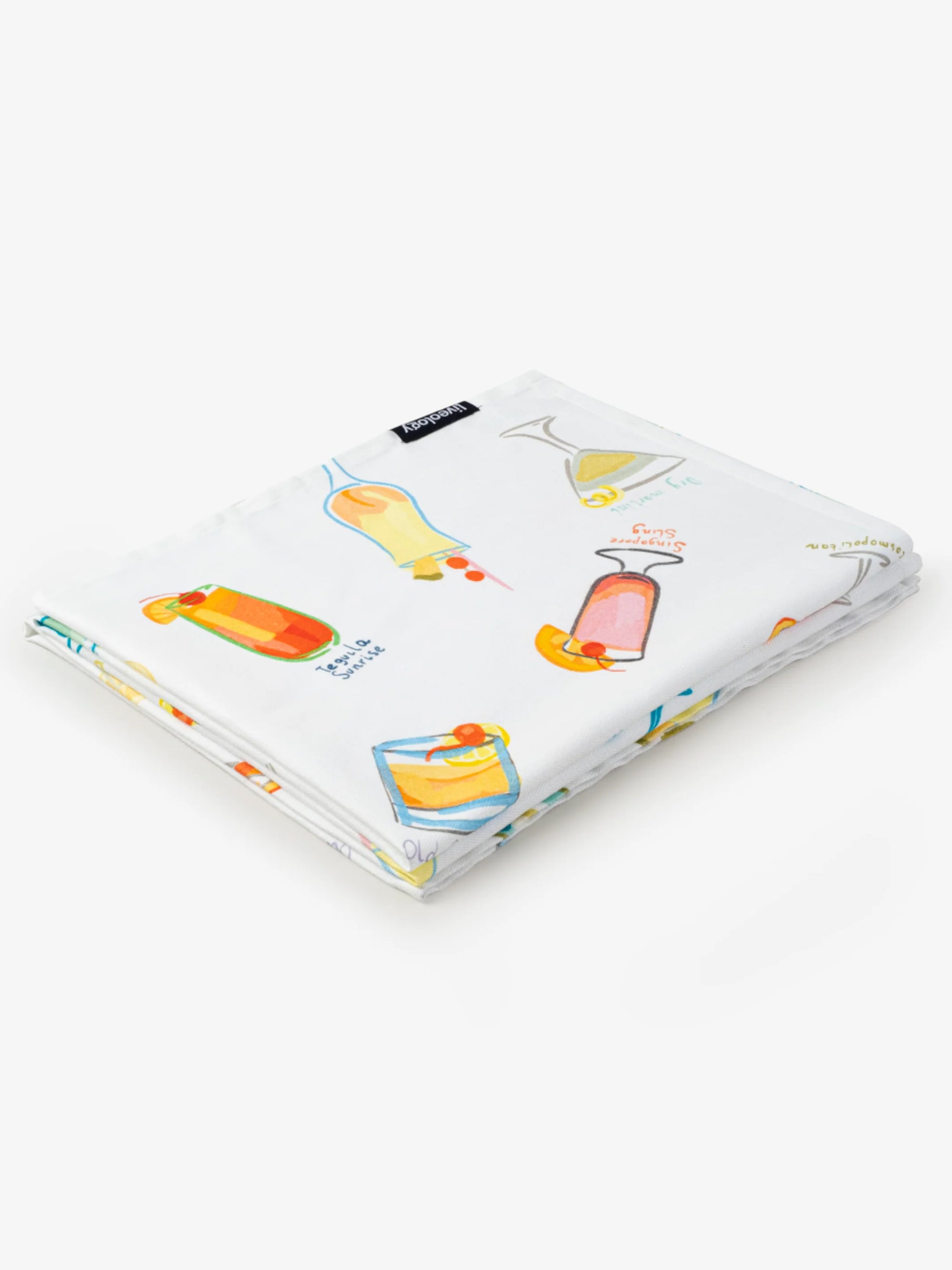 Happy Hour Printed Beach Towel