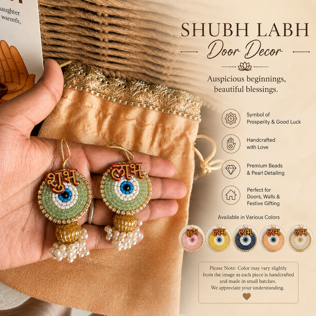 Midnight Heart Agarbatti Gift Box | Diwali Gift Hamper with Shubh Labh & Mata Laxmi Charan - https://artecasa.in/