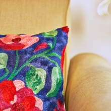 Midnight Blue Dense Forest  Cushion Cover