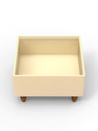 Modern Trunk Storage Ottoman-Beige