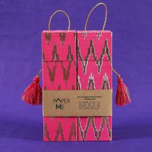 Ikat Bottle Gift Box (Set of 2)