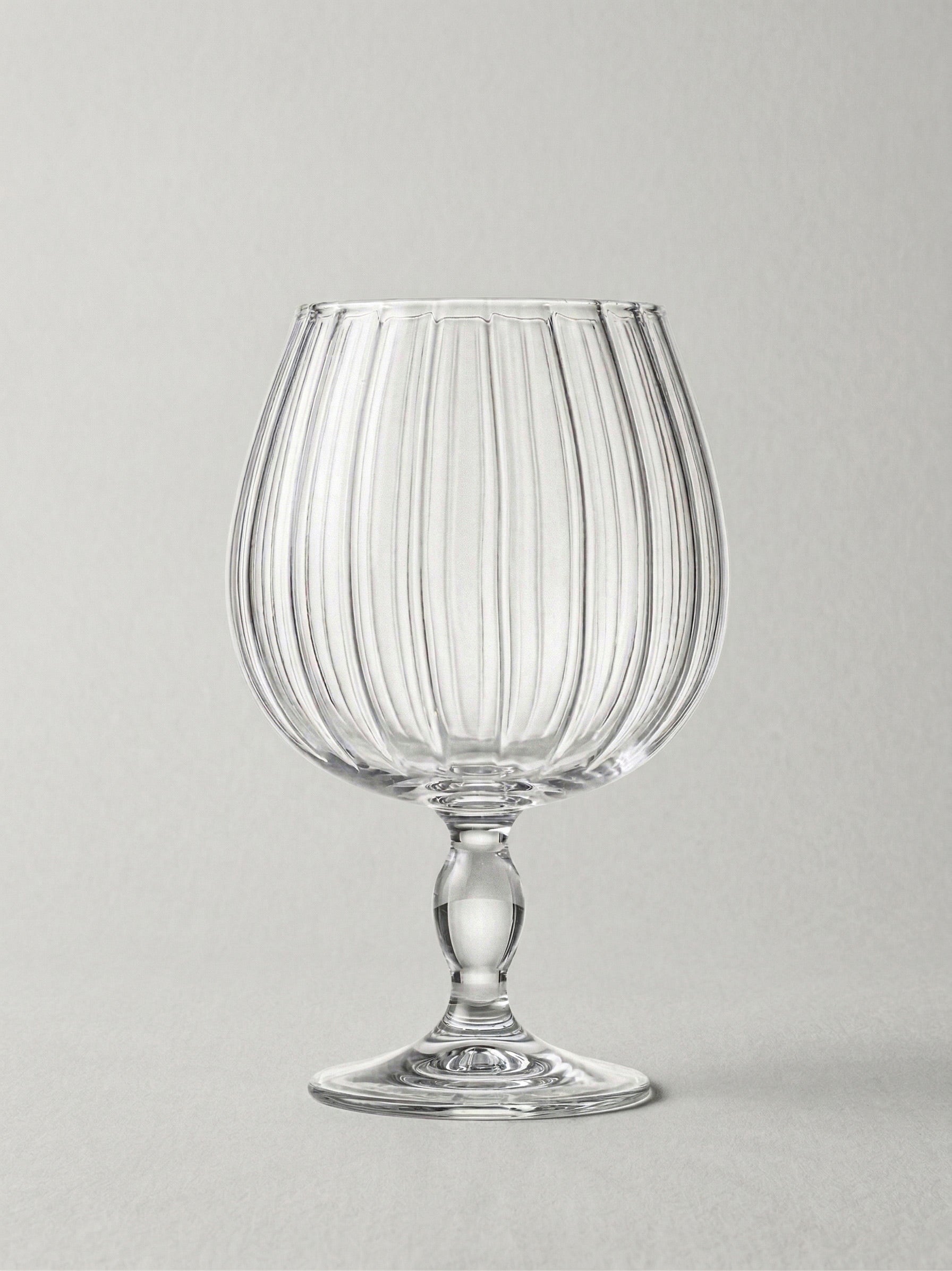 Royal Chalice Fluted Goblet Glass | 600 ml