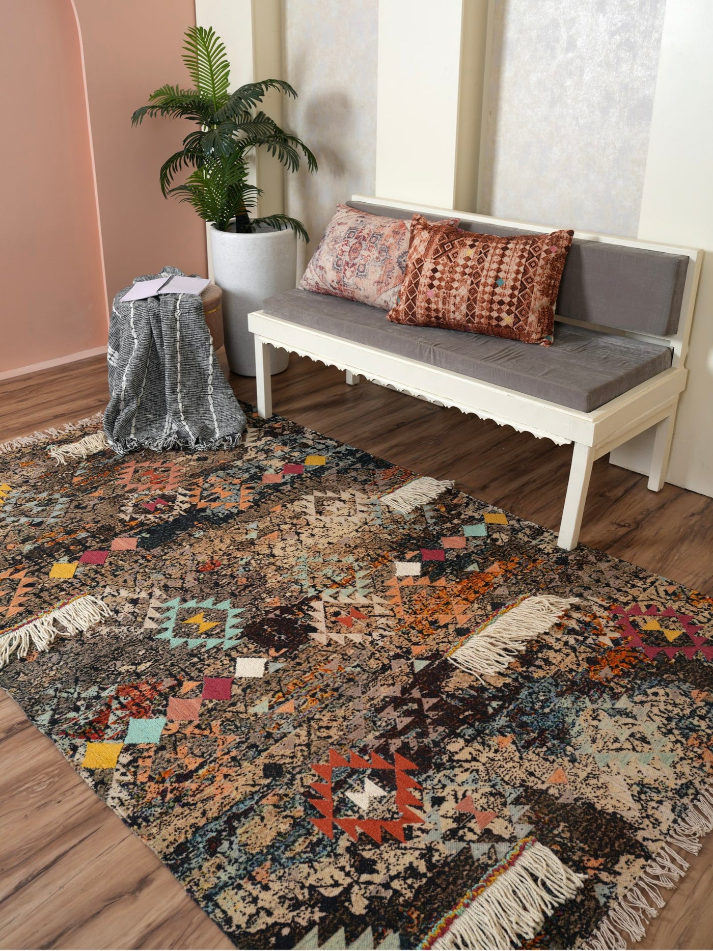 Amara Embroidered Rug