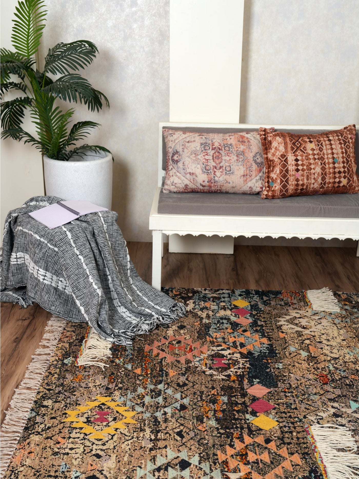 Amara Embroidered Rug