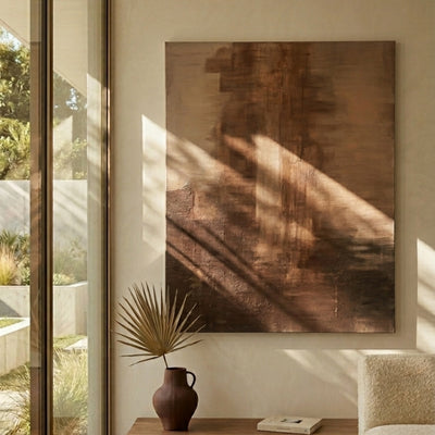 Fading Ground II Artwork Handcrafted Acrylic Canvas Painting