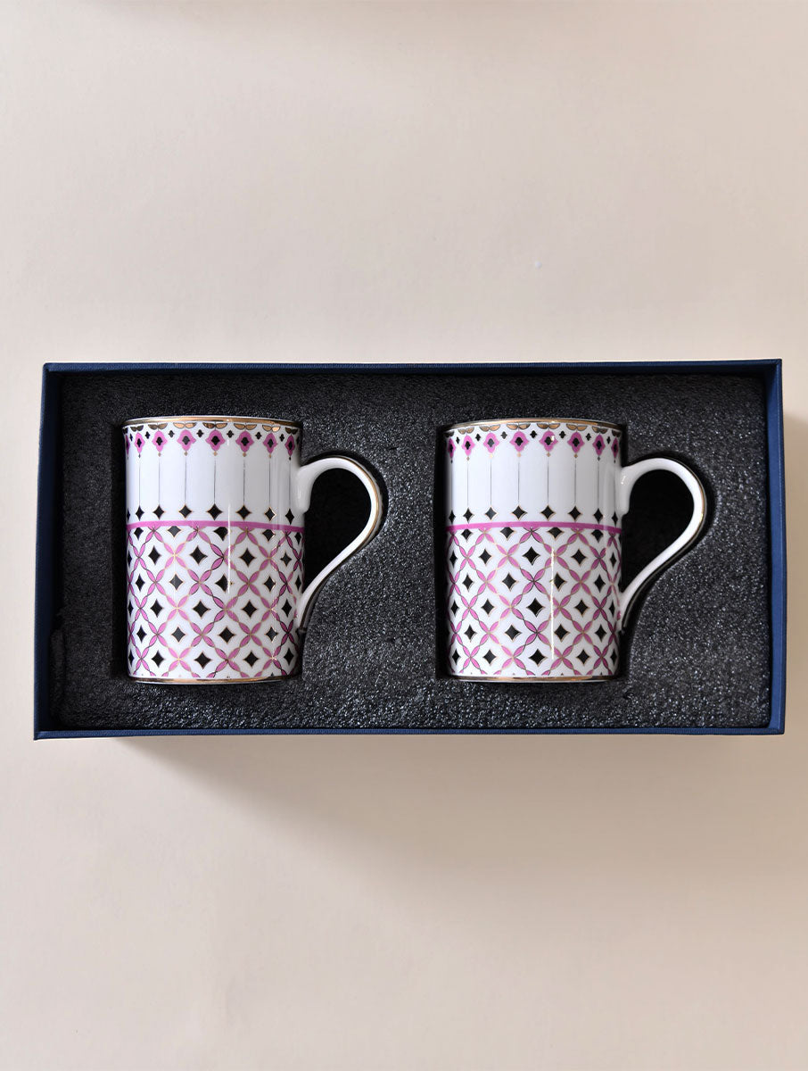 Zaina Mug (Pink) - Set of 2