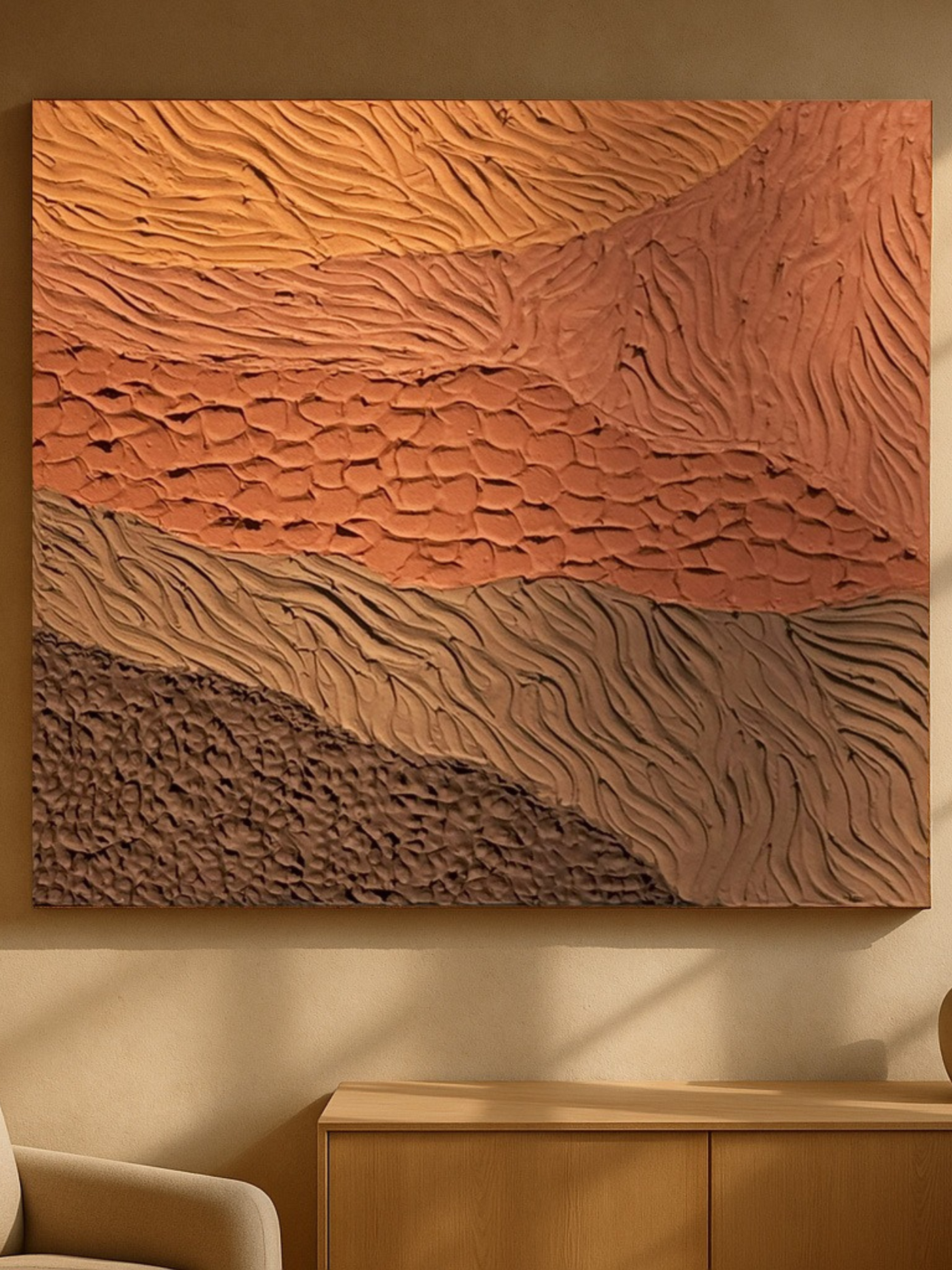 Layered Landscape Wall Art
