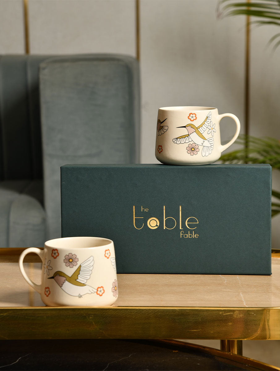 Hummingbird Mug Gift Box