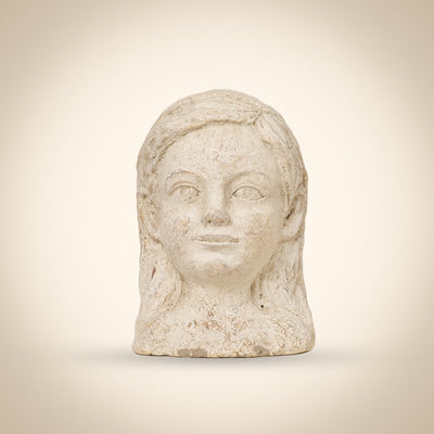 Japanese Head Statue 2