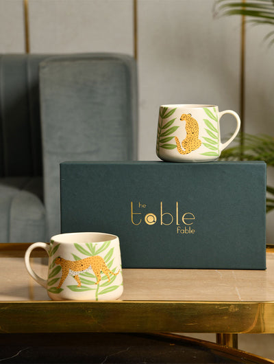 Cheetah Mug Gift Box