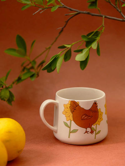 Hen Mug Gift Box