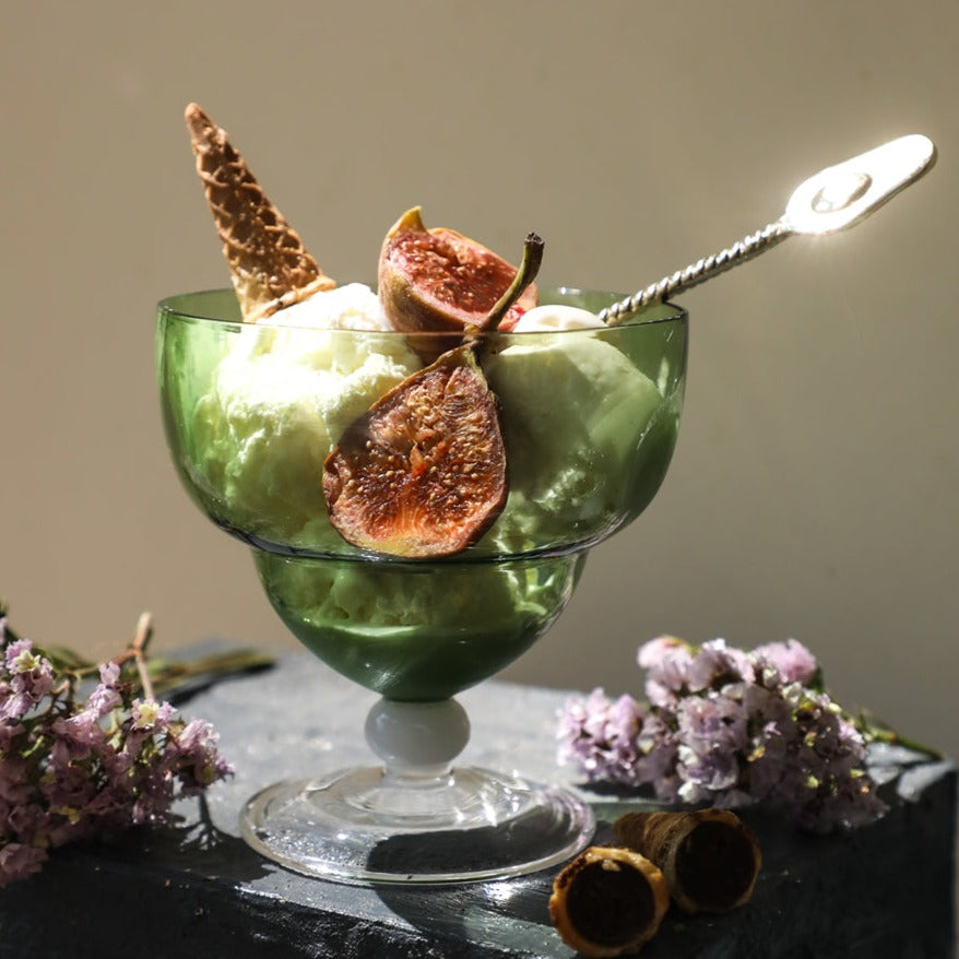 Green Goblet Bowl (set of 4)