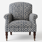 Alison Velvet Arm Chair