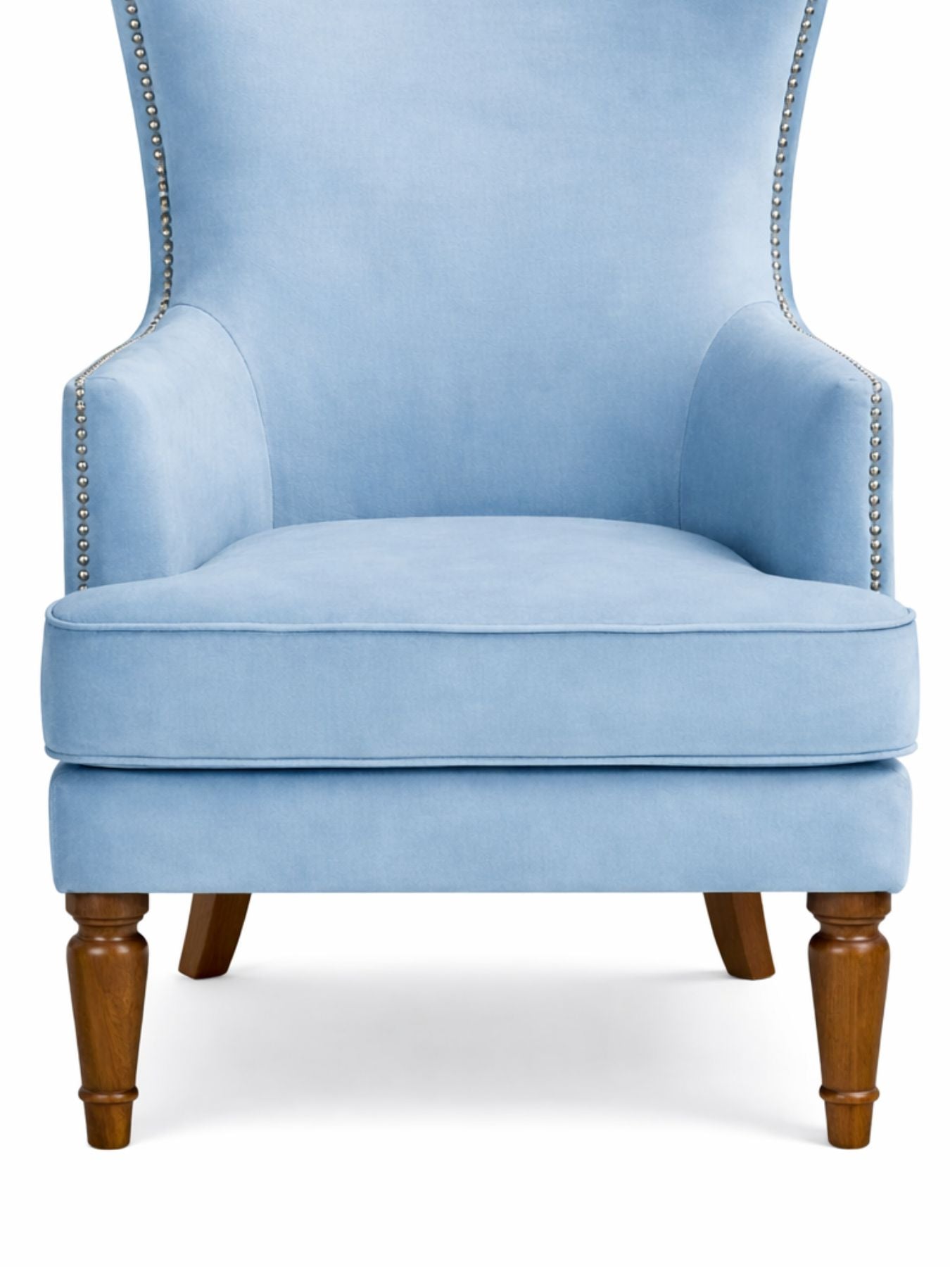 Elysian Velvet Wingback Accent Chair