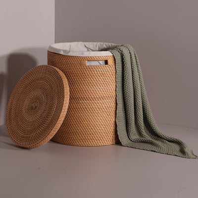 Turin basket natural lining