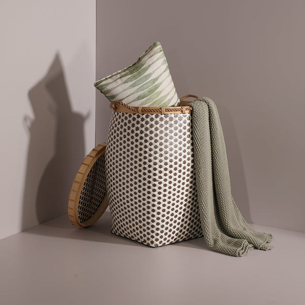 Adana Brown White Basket