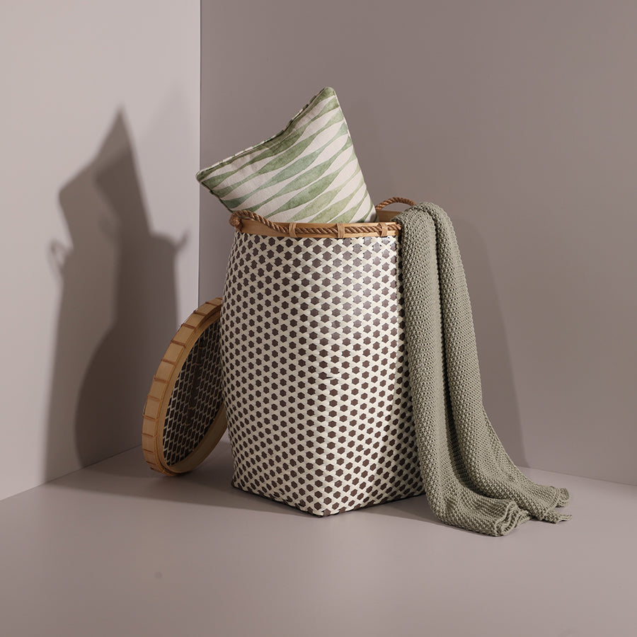 Adana Brown White Basket