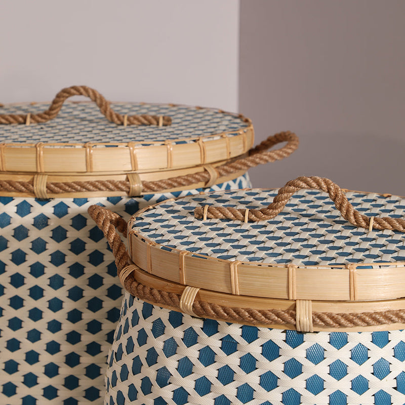 Adana Blue White Basket