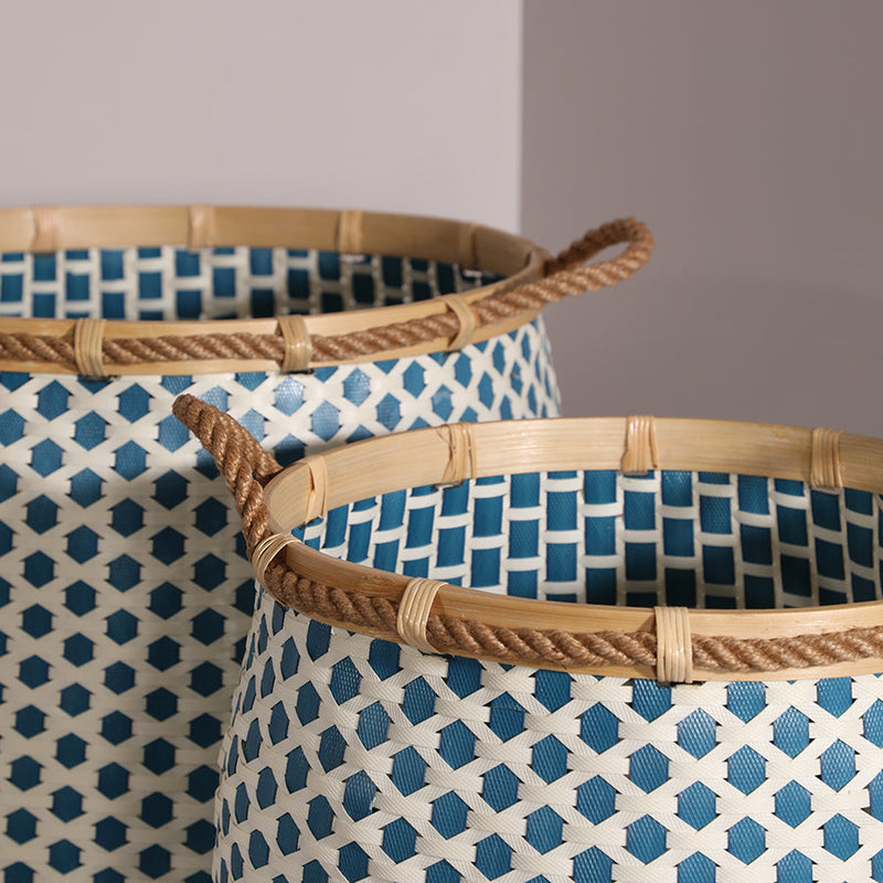Adana Blue White Basket