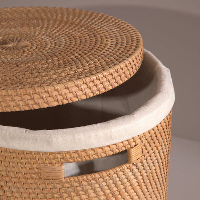 Turin basket natural lining