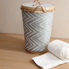 Herban Grey White Basket