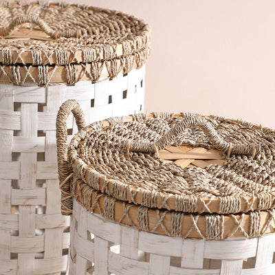 Campi white basket