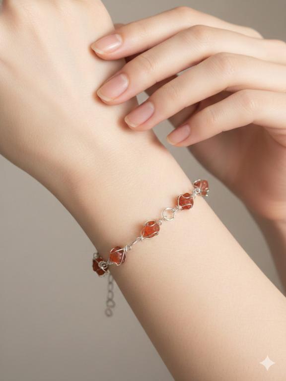 Smoky Quartz Brown Bracelet