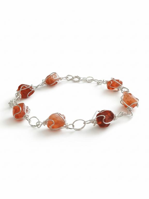 Smoky Quartz Brown Bracelet