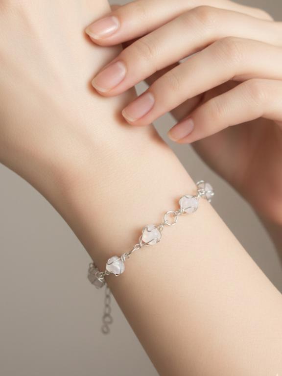 Rose Quartz  Bracelet