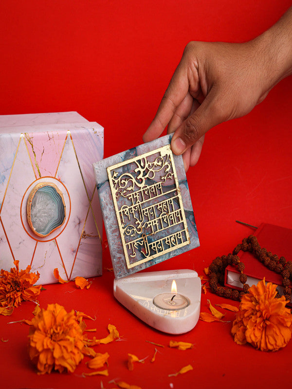 Om Namah Shivay TeaLight Holder