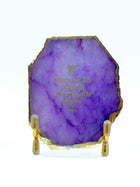 Ik Onkar Mantra Agate Metal Showpeice