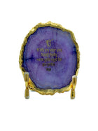 Ik Onkar Mantra Agate Metal Showpeice