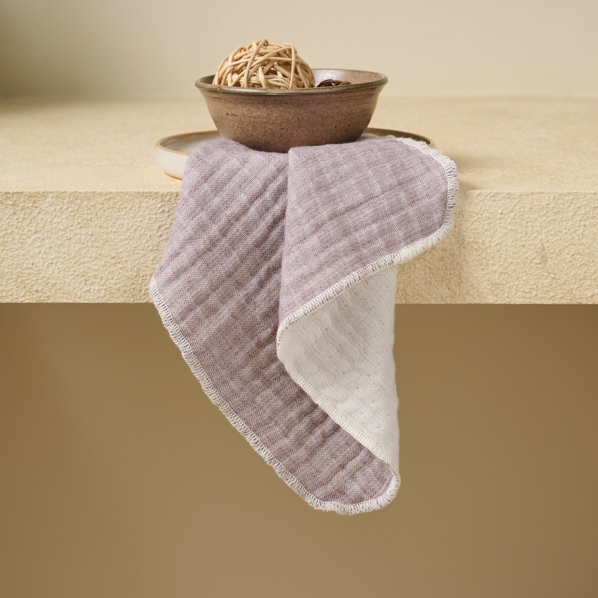 Amethyst | Cotton | Gauze | Face Towel