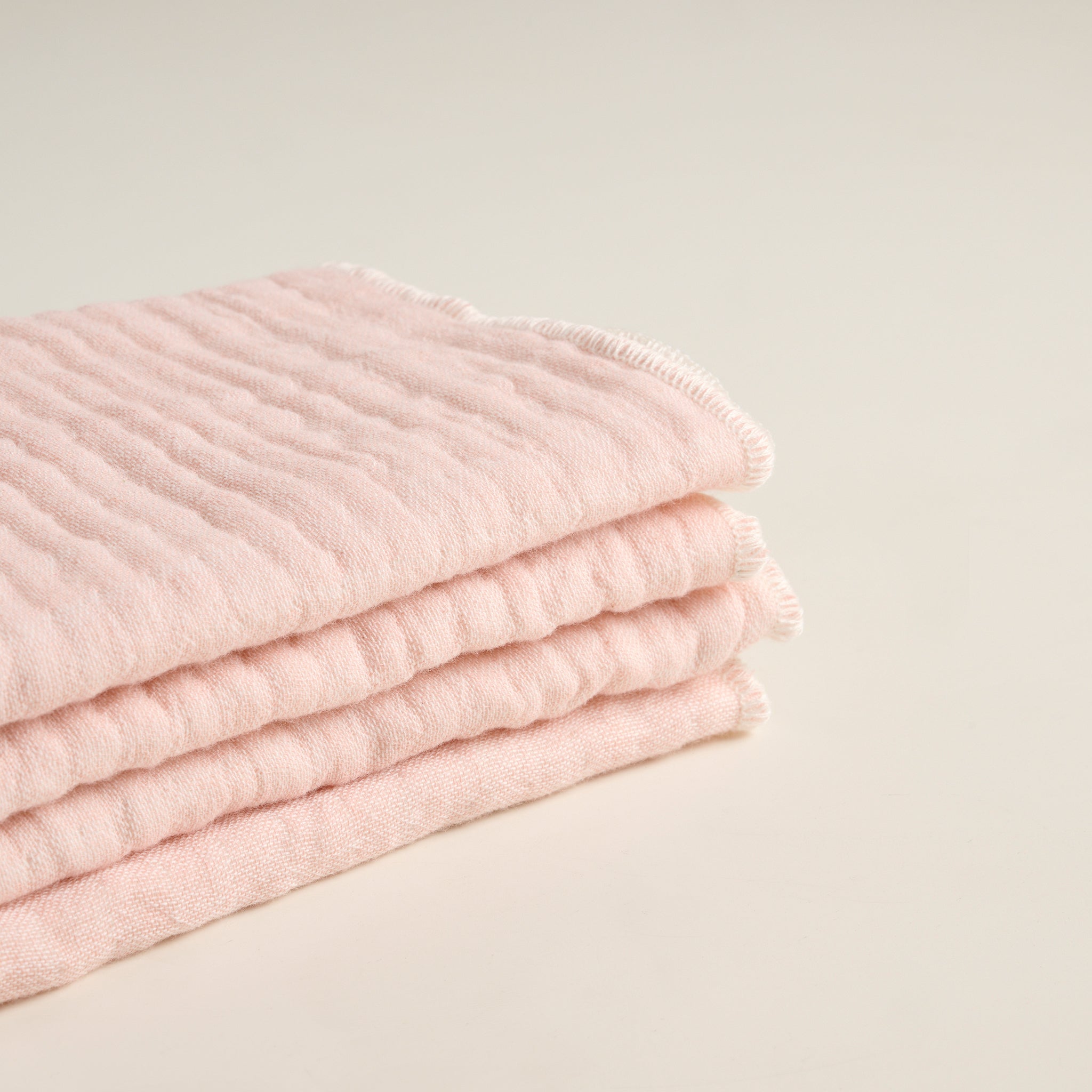 Apricot | Cotton | Gauze | Face Towel