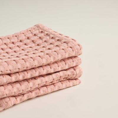 Apricot | Cotton Bamboo | Waffle | Face Towel