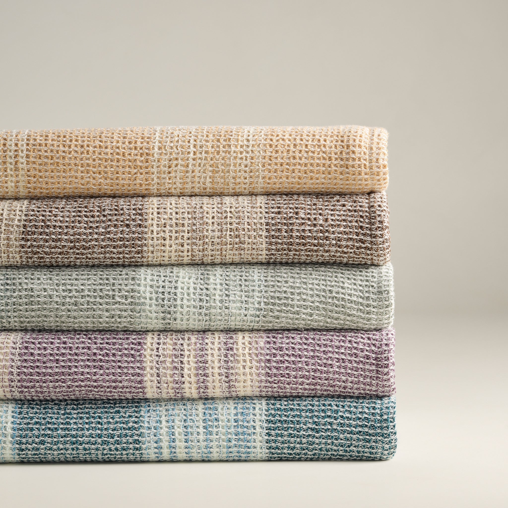 Aura | Cotton | Waffle Space Dyed | Bath Towel